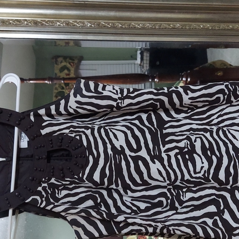 Loft print dress
